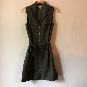 Banana Republic safari dress